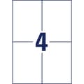 Miniatyrbild 4 av 4: Avery-Zweckform L7876-20 Självhäftande etiketter 105 x 148 mm Papper Vit 80 st Permanent, Starkt Bläckstråleskrivare, L