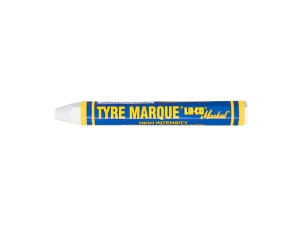 Markal Paint Stick For Rubber White 12.7Mm