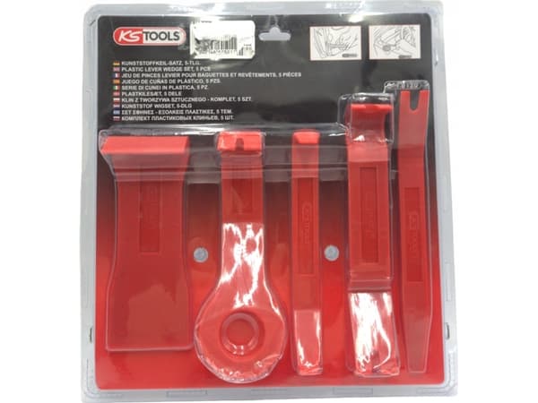 Muovinen kiilasarja, 5-osainen KS Tools 911.8120