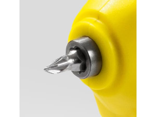 Trotec PSCS 11-3,6V, Magnetisk bitholder, Sort, Gult, 230 RPM, 4 Nm, Batteri, 3,6 V