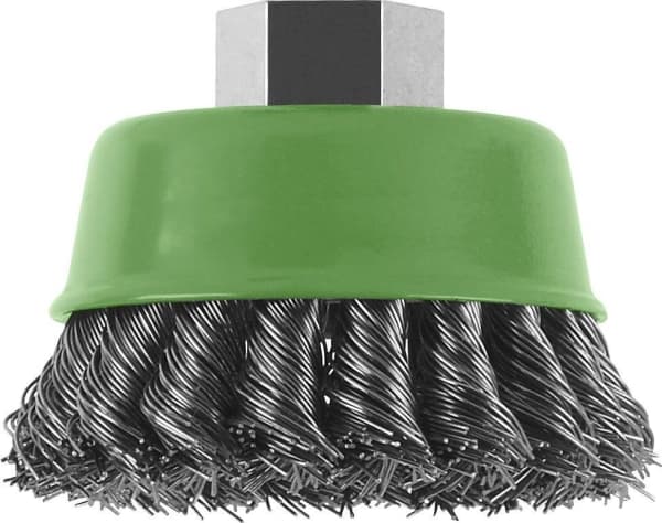 Bosch heavy for Inox - Trådkoppbørste - for aluminium, rustfritt stål, ikke-jernholdig metall - 75 mm - M14