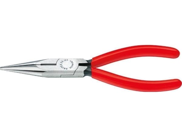 Knipex 25 01 140 Elektronik og finmekanik Fladrundtang Lige Vanadium elektrostål 140 mm