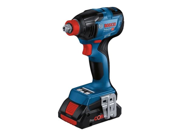 Bosch GDX Professional 18V-210C - Støtskiftenøkkel - trådløs - 3 hastigheter - 1/4" hex socket, 1/2" firkantnøkkel - uten batteri - 18 V - SOLO