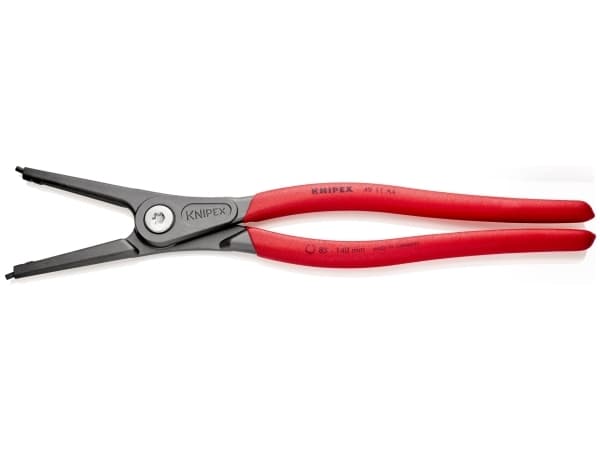 Knipex 49 11 A4, Låsringstång, Kromvanadinstål, Plast, Röd, 320 mm, 599 g