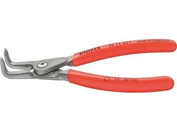 Knipex 49 21 A41, Lukkorengaspihdit, Kromivanadiini-teräs, Muovi, Punainen, 305 mm, 601 g