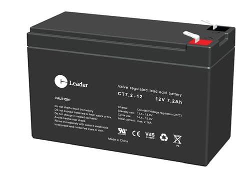 Blybatteri CT7.2-12 3-6 år 12V 7,2Ah