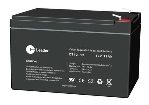 Blybatteri CT12-12 3-6 år 12V 12,0Ah