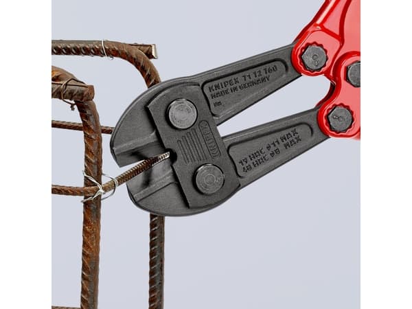 Knipex 71 72 760, Terästä, Sininen, Punainen, Muovi, Musta, Punainen, 760 mm, 4,25 kg