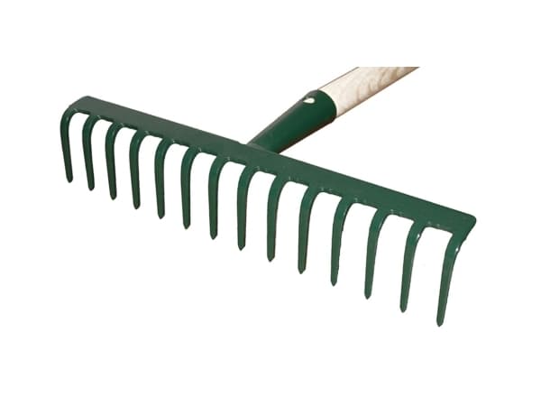 KARD yleisharava 14-hampainen litteä tanko kahvalla 130cm