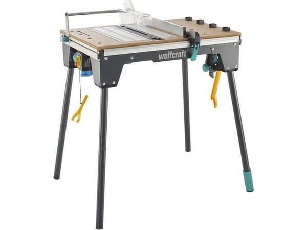 Wolfcraft 6907000 1 MASTER cut 2200 maskinbord 17 kg svart, sølv (6907000)