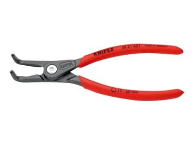 Knipex 49 21 A21, Lukkorengaspihdit, Kromivanadiini-teräs, Muovi, Punainen, 165 mm, 169 g