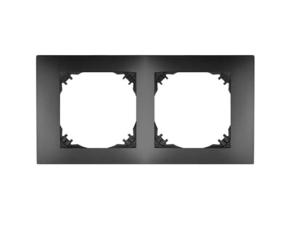 Elektroplast Frame 2Pl Black