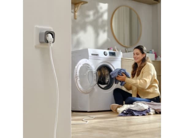 EcoFlow EFA-SMARTPLUG-EU-4P, inomhus, Silver, Hem, Power consumption, Trådlös, Bluetooth / Wi-Fi