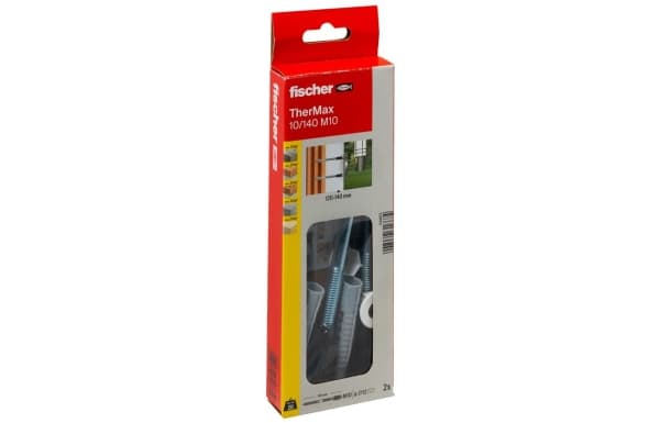 Fischer 544675 TherMax 10/140 M10 Afstandsmontagesystem 210 mm 22 mm 2 stk