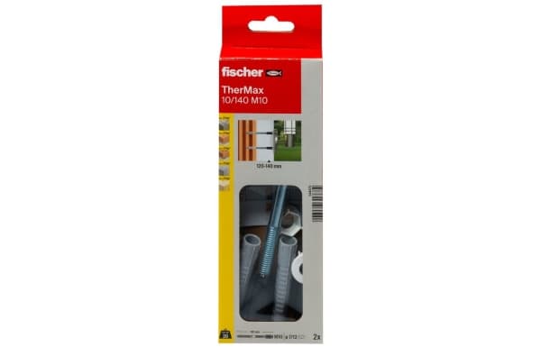 Fischer 544675 TherMax 10/140 M10 Afstandsmontagesystem 210 mm 22 mm 2 stk