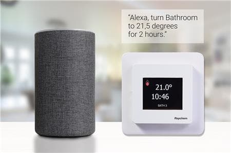 Nvent Raychem R-SENZ WIFI TERMOSTAT STYRES AV TELEFON/NETTbrett, BErøringsskjerm