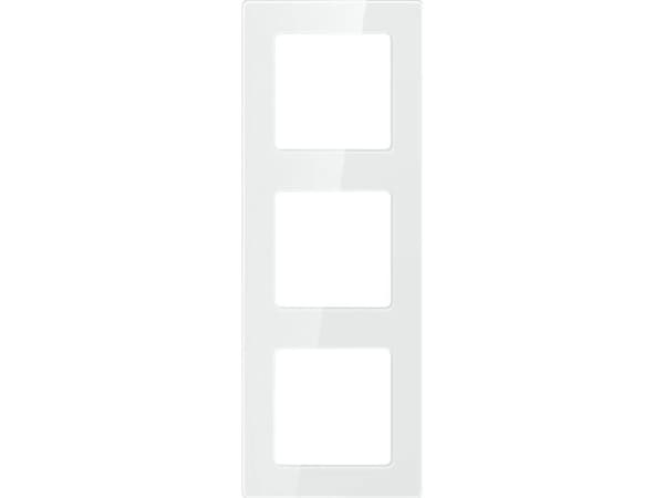 Avatto ram för ljusströmbrytare N-TS10-Frame-W3 trippel (vit)