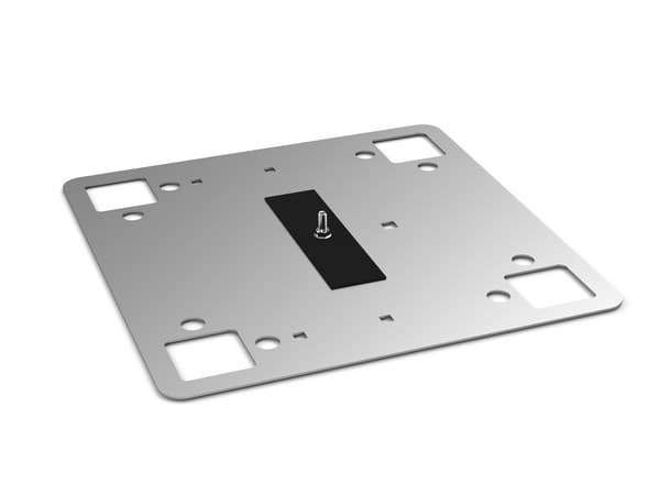 CWL mounting plate mounted under membrane/tar paper incl. 1 x 50mm screw and rubber washer