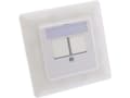 Miniatyrbild 1 av 4: InLine 76202Z, 2 x RJ-45, Vit, 1 styck, Polypåse