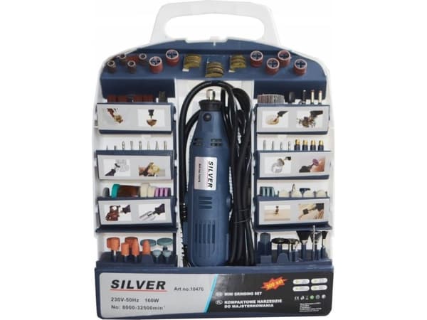 Hopea SILVER MULTI MULTI-FUNCTIONAL SANDER 160W + tarvikkeet (10476) - EX10476