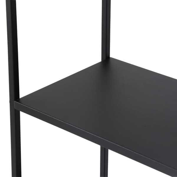 Bokhylla Vehmaa 188x90x30 cm stål [en.casa]