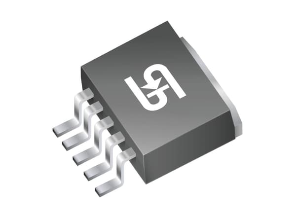 Taiwan Semiconductor TS2596CM533 RNG PMIC - spänningsregulator - DC/DC switching regulator D2PAK-5 Tape på hel rulle