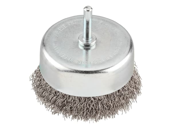kwb 602430, Stålbørste, 7,5 cm, 0,35 mm, Metall, Metall
