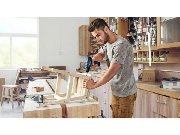 Bosch GSR Professional 120-LI - Drill/driver - trådløs - 2 hastigheter 10 mm - 30 N·m - 2 batterier - 12 V