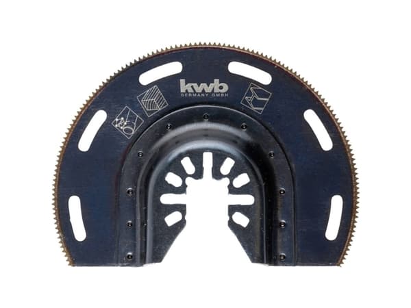 kwb 709450, Sticksågsblad, Gjuten aluminium, Koppar, Glasfiber, Metall, Pipa, Plast, Trä, Svart, 1,5 cm, 8,7 cm, Blåsa