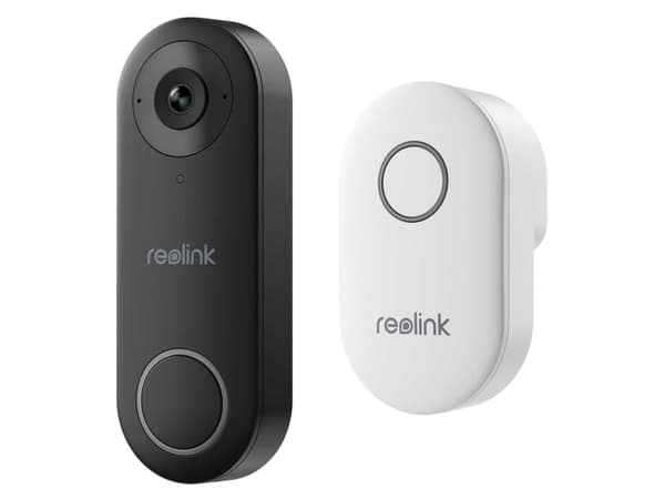 Reolink D340W, musta, valkoinen, IP65, seinä, 2-suuntainen, MicroSD (TransFlash), 256 GB