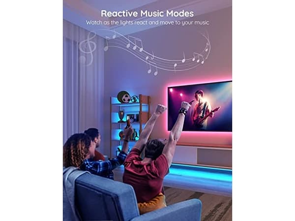 Govee RGB Smart Wi-Fi + Bluetooth LED Strip Lights (5m)