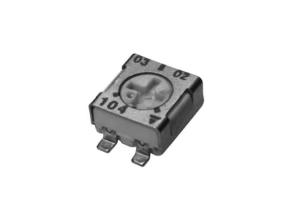 Vishay TS53YL202MR10 TS53YL202MR10 Cermet trimmer Lineær 0.2 W 2 kΩ 220 ° 270 ° 1 stk