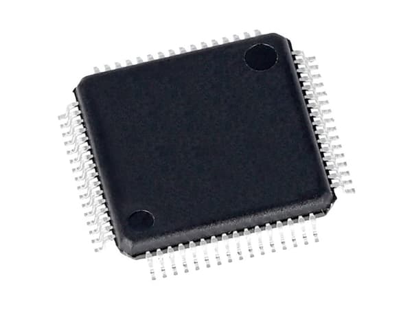 Microchip Technology Sulautettu mikrokontrolleri TQFP-64 8/16-Bit 32 MHz Antal I/O 50 lokero