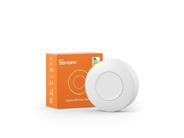 Sonoff SNZB-01P, Hvit, Polykarbonat (PC), Knapper, -10 - 60 °C, 5 - 95%, Trådløs