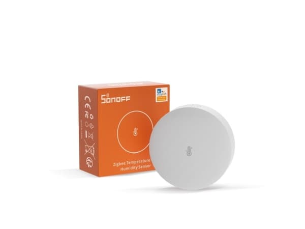 Sonoff SNZB-02P, Indoor, Temperature & humidity sensor, Freestanding, Wireless, 0.2 °C, ABS
