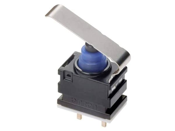 Omron D2GW-AL63D Mikrokontakt 13.5 V/DC 0.01 A 1 x Off/(On) 1 stk Tray