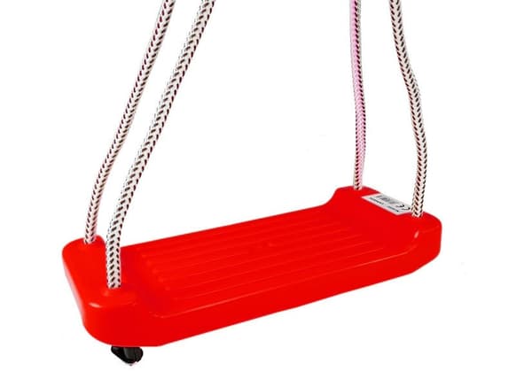 Plastic Garden Swing Red 5252