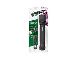 Energizer Tactical, USB powered camping lantern, Musta, Alumiini, IPX4, 1200 lm, LED
