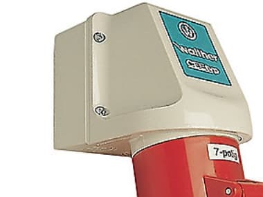 CEE vägguttag 32A 7P IP44 på sockel