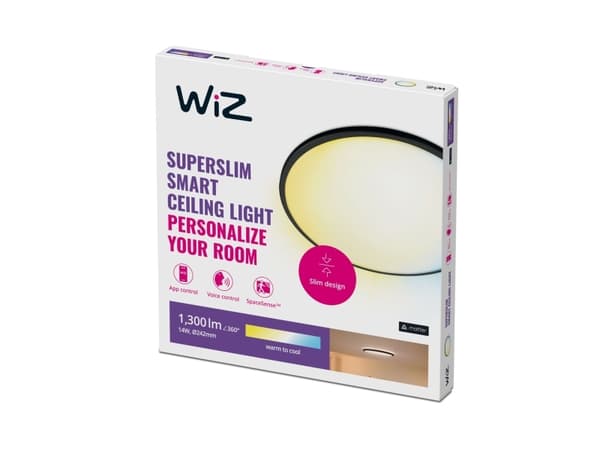 SuperSlim WiZ Ceiling 14W B RD 27-65K TW