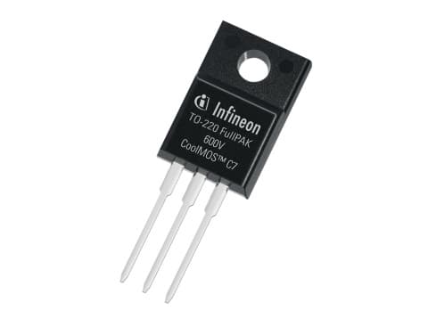 Infineon IPA60R180C7, 600 V, 29 W, 0,18 mO, -55 - 150 °C, RoHs