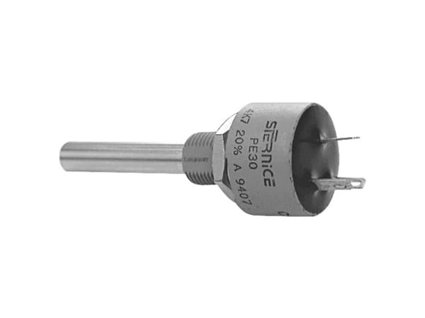 Vishay PE30L0FR103MAB, Silver, 10000 O, 20%, 300 V, 270°, -55 - 125 ° C