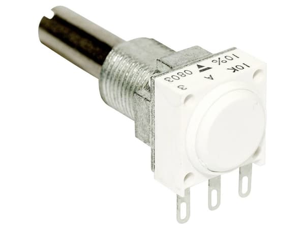 Vishay P11S1V0FLSY00102KA, vit, 1000 ohm (O), 20%, 270°, -55 - 125 °C