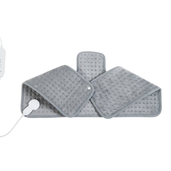 Elektrisk värmekudde Borrello 65x45 cm fleece [en.casa]