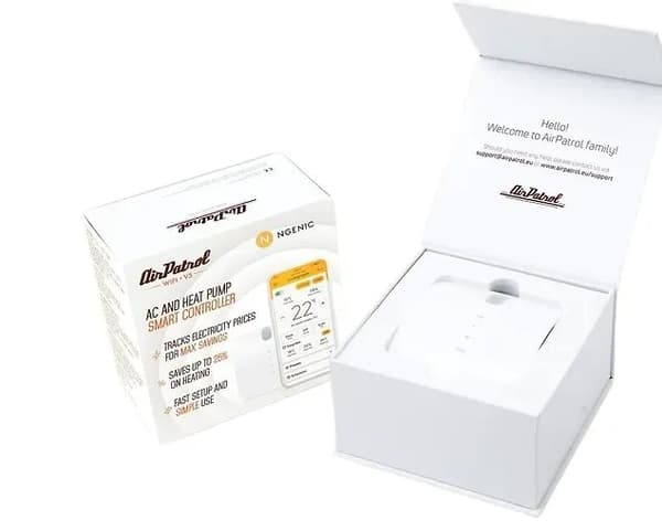 AirPatrol WiFI V5 ilmalämpöpumpun ohjaus