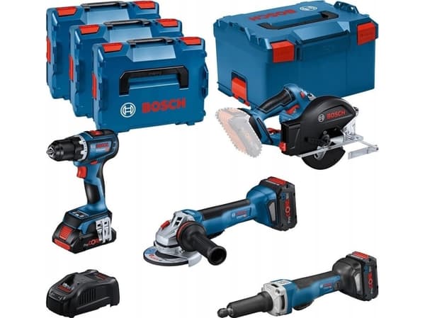 Bosch AKKUSÆT 18V GSR/GWS/GKM/GGS 4&2X5,5AH