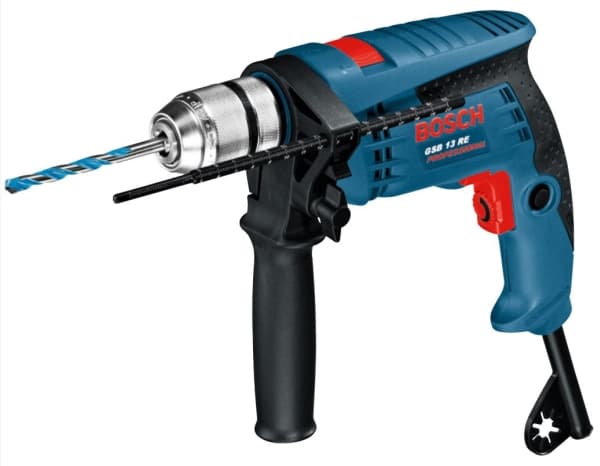 Bosch GSB 13 RE Professional, Nøkkelløs, 1,3 cm, 2880 RPM, 2,5 cm, 1 cm, 1,3 cm