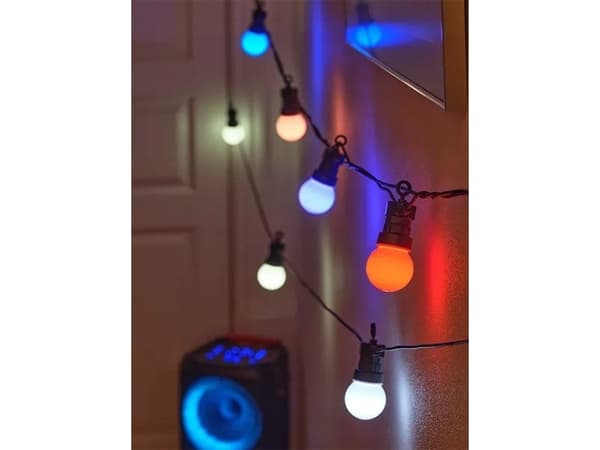 DENVER SLP-510 - Koristelamppu - LED x 10 - RGB/hvidt lys