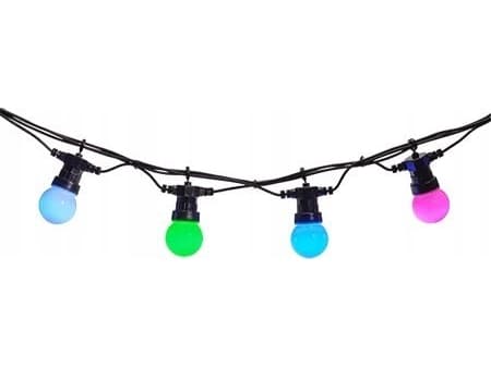 DENVER SLP-510 - Koristelamppu - LED x 10 - RGB/hvidt lys