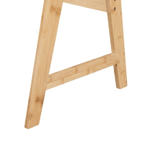 Skrivbord Härryda 123x53x80 cm bambu [en.casa]